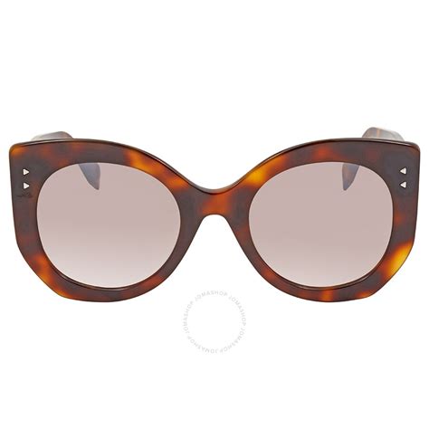 fendi glasses cat eye|Fendi cat eye sunglasses pink.